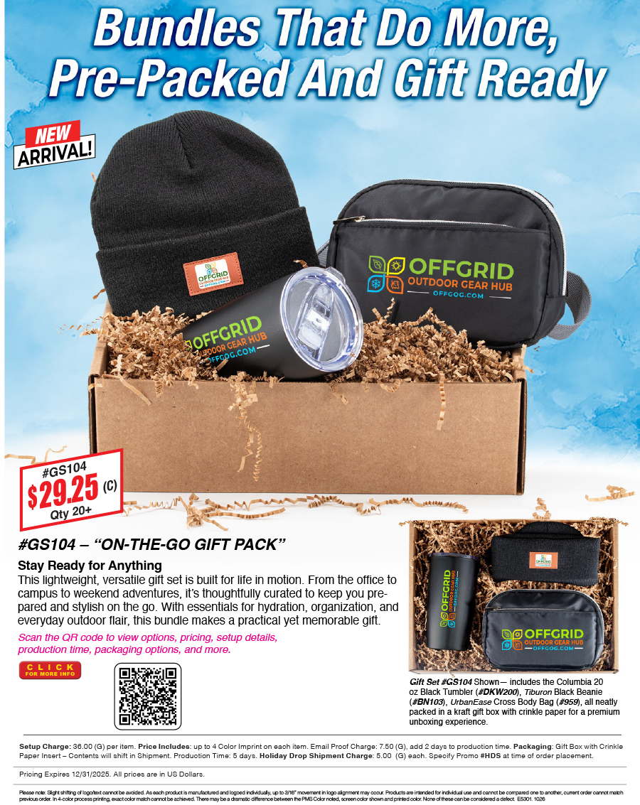 GS104 On The Go Gift Pack