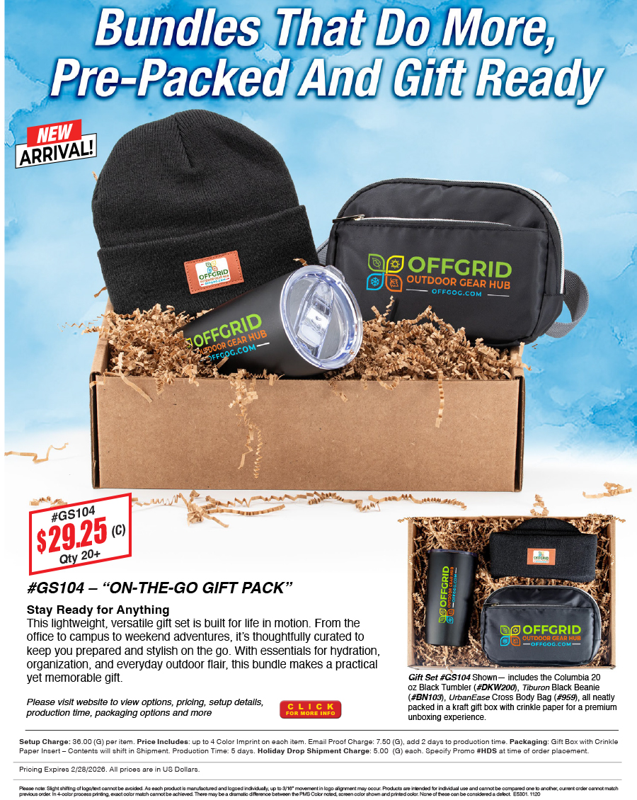 GS104 On The Go Gift Pack