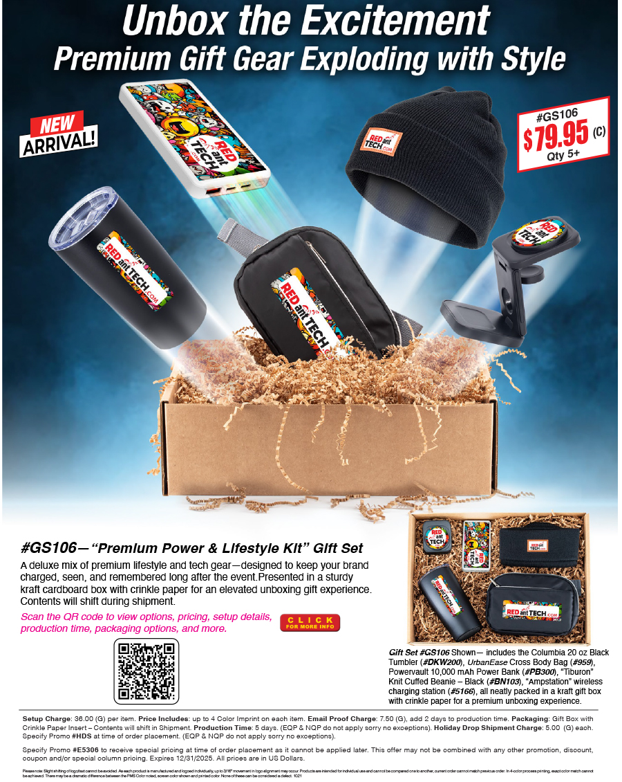 GS106 Premium Power & Lifestyle Kit Gift Set