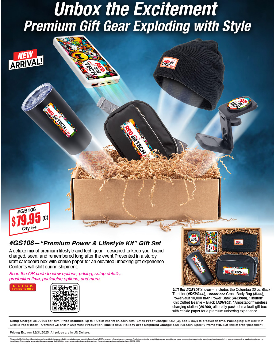 GS106 Premium Power & Lifestyle Kit Gift Set