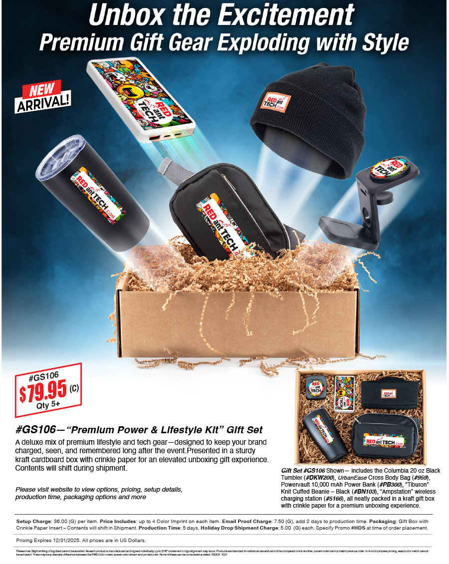 GS106 Premium Power & Lifestyle Kit Gift Set