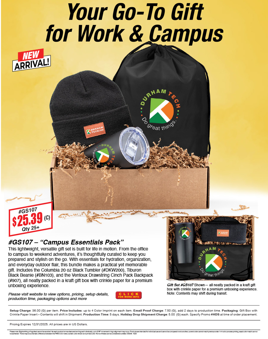 GS107 Campus Essentials Pack