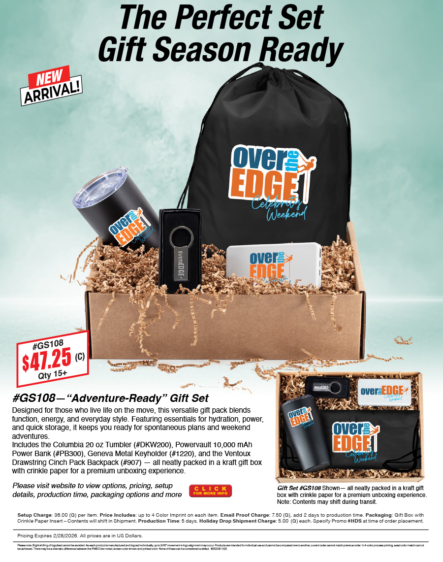 GS108 Adventure-Ready Gift Set