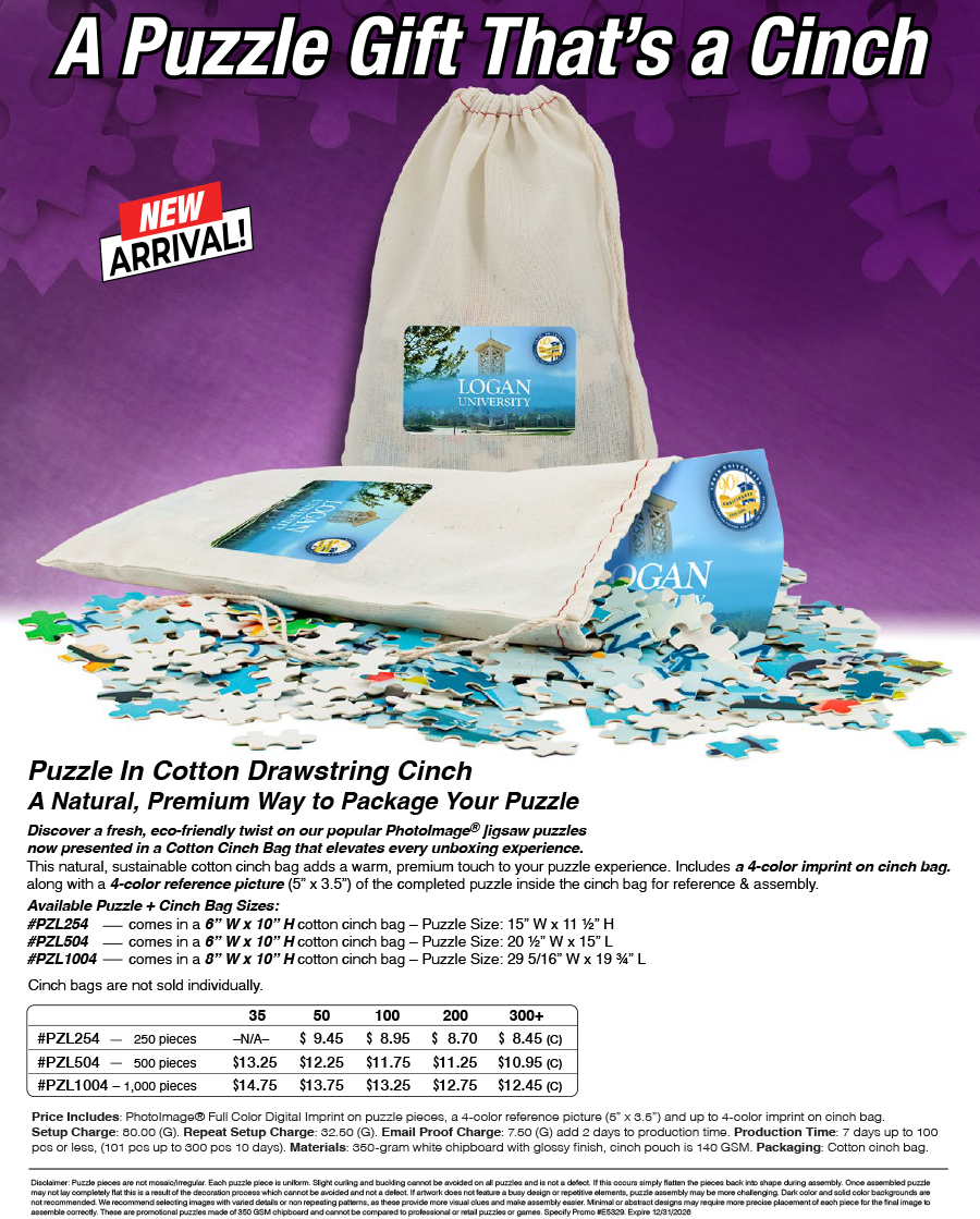PZL252 PZL504 PZL1004 Cinch Bag Puzzles