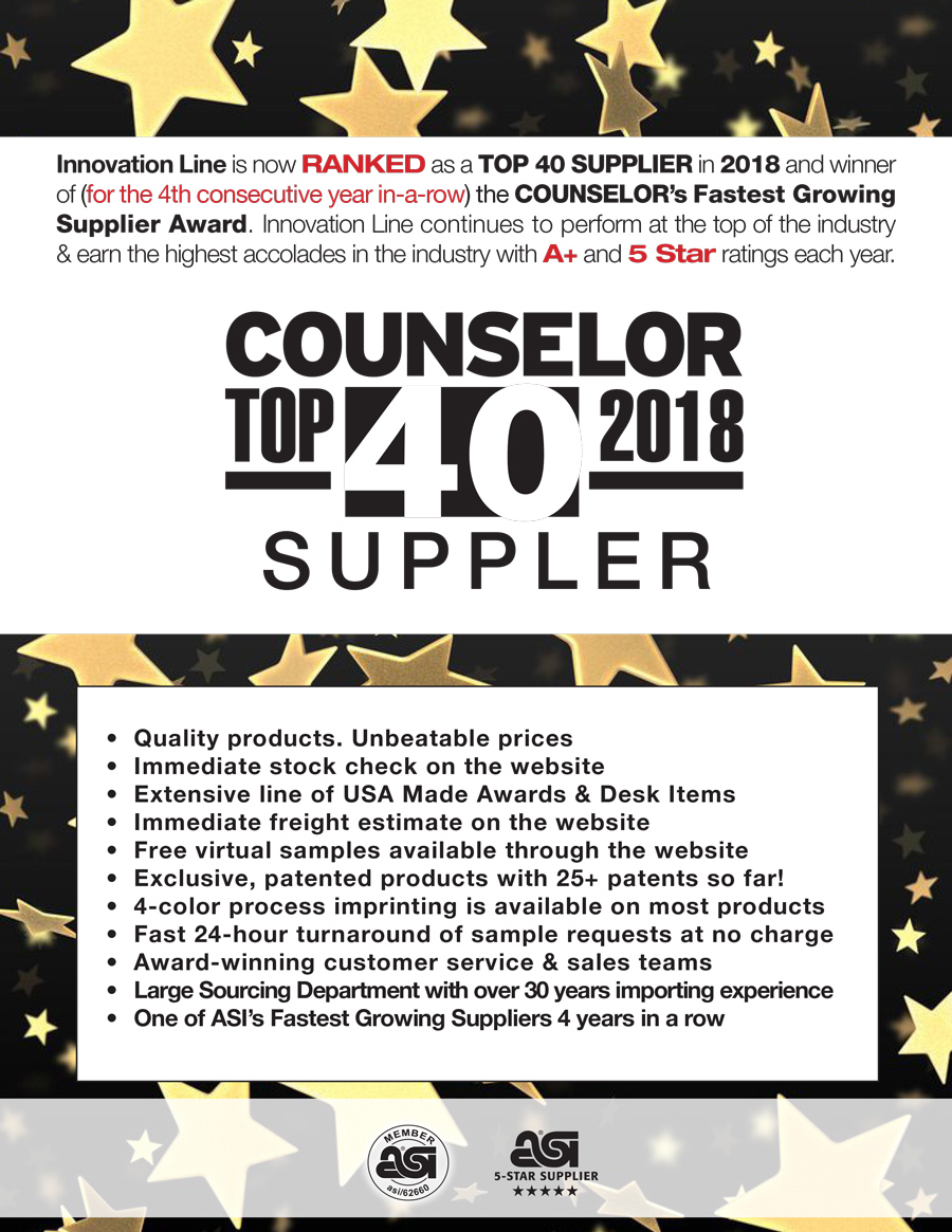 TOP 40 SUPPLIER in 2018