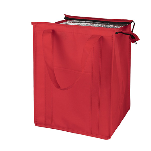 Super Cooler” Large Insulated Cooler Zipper Tote Bag