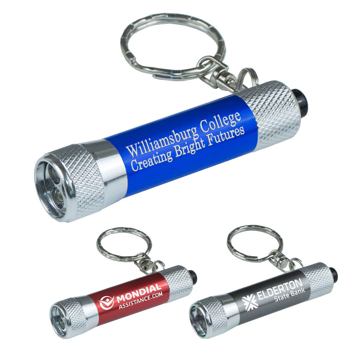 Aluminum Rectangle Sublimation Keychain - 1.25 x 3 (50/case)