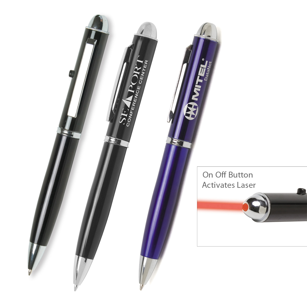 THE SECRET Agent Laser Pointer Metal Pen - Innovation Line