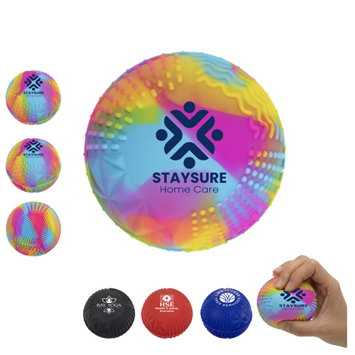 &ldquo;NUCLEUS&rdquo;  Silicone Tactile Stress Ball