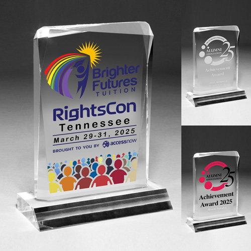 7540CS (Screen Print), 7540CL (Laser), 7540CP (4Color Process) - Jewel Award