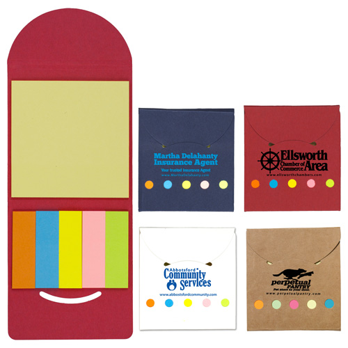 "ROCKLIN" Sticky Notes and Flags Booklet