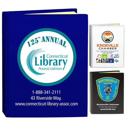 "EASTVALE PI" PhotoImage ® Full Color Imprint* Full Size Sticky Notes and Flags Notepad Notebook