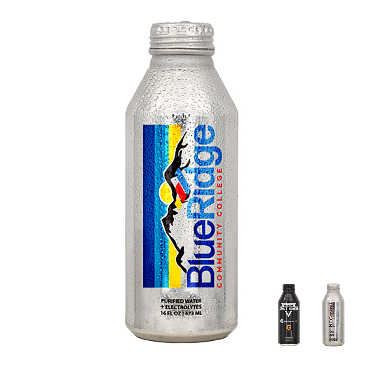 Branded Aluminum Bottled Water