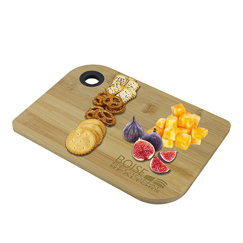 Bamboo Serving & Cutting Board With Silicone Hanging Ring "KERN"