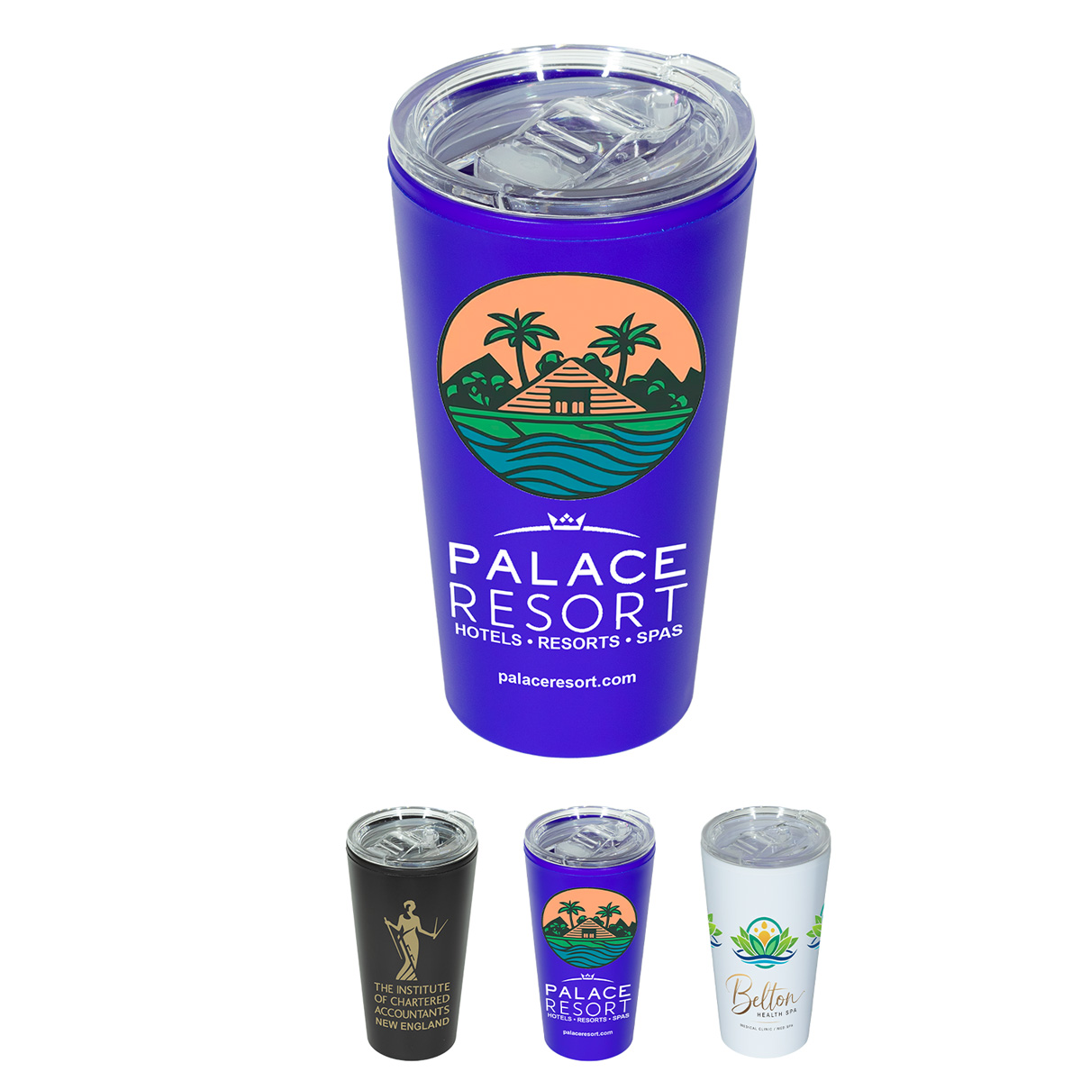 "VELO" 18 oz. Double Wall, Recycled Travel Tumbler