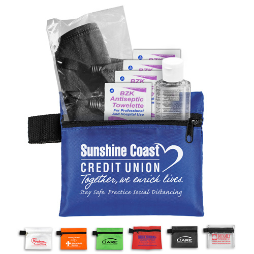 WELLNESS QUICK KIT - Protection On-The-Go In Zipper Pouch