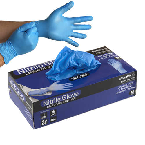 "HERCULES" Hybird Nitrile/Vinyl Gloves