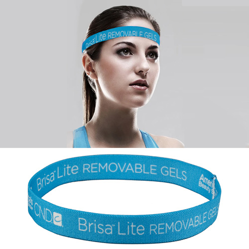 "MARATHON 1" Headband Stretchy Elastic Dye Sublimation Headbands - PhotoImage ® Full Color Imprint