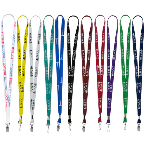 "LASALLE" 1/2" Import Air Ship Silkscreen Lanyard