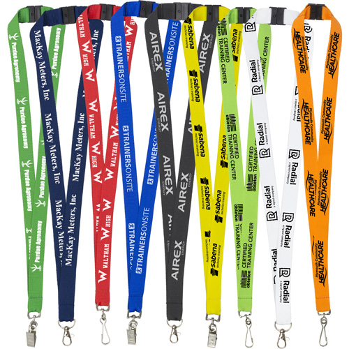 "PALMER" 3/4" Silkscreen Lanyard with FREE Breakaway Safety Release 