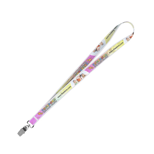 "OWEN" 3/4” Import Air Ship Super Soft Polyester Multi-Color Sublimation Lanyard