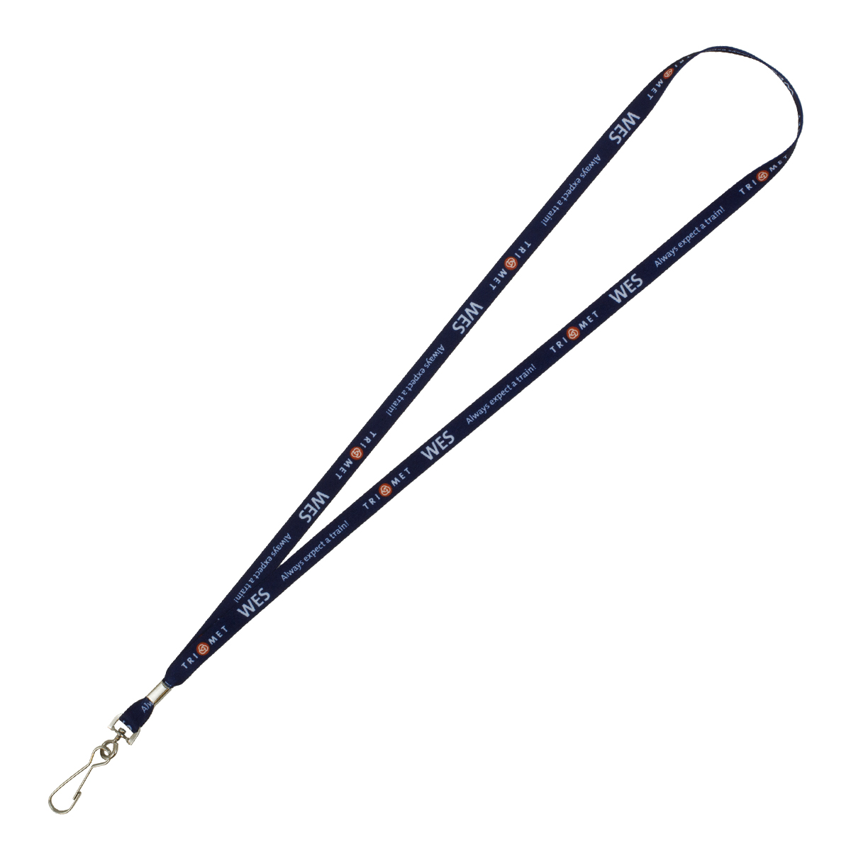 "EUREKA" 3/8" Super Soft Polyester Multi-Color Sublimation Lanyard (Overseas Production 6-8 Weeks)