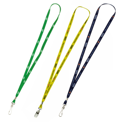 "PALMER" 3/8" Textured Polyester Multi-Color Sublimation Lanyard