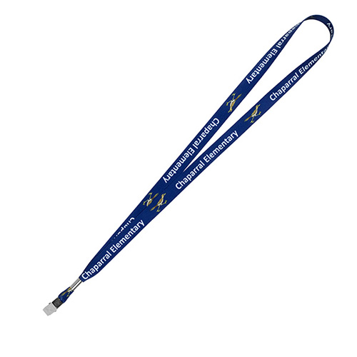 "ROMEO" 5/8” Super Soft Polyester  Multi-Color Sublimation Lanyard