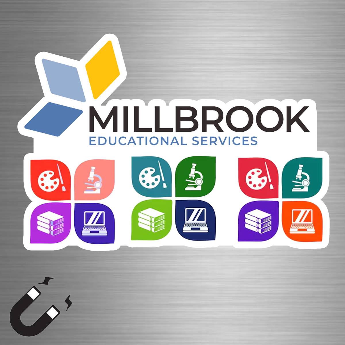 &ldquo;CustomCut&trade;&rdquo; Full Color Custom Shape Kiss-Cut Magnet (9.1 to 16 sq. in.)