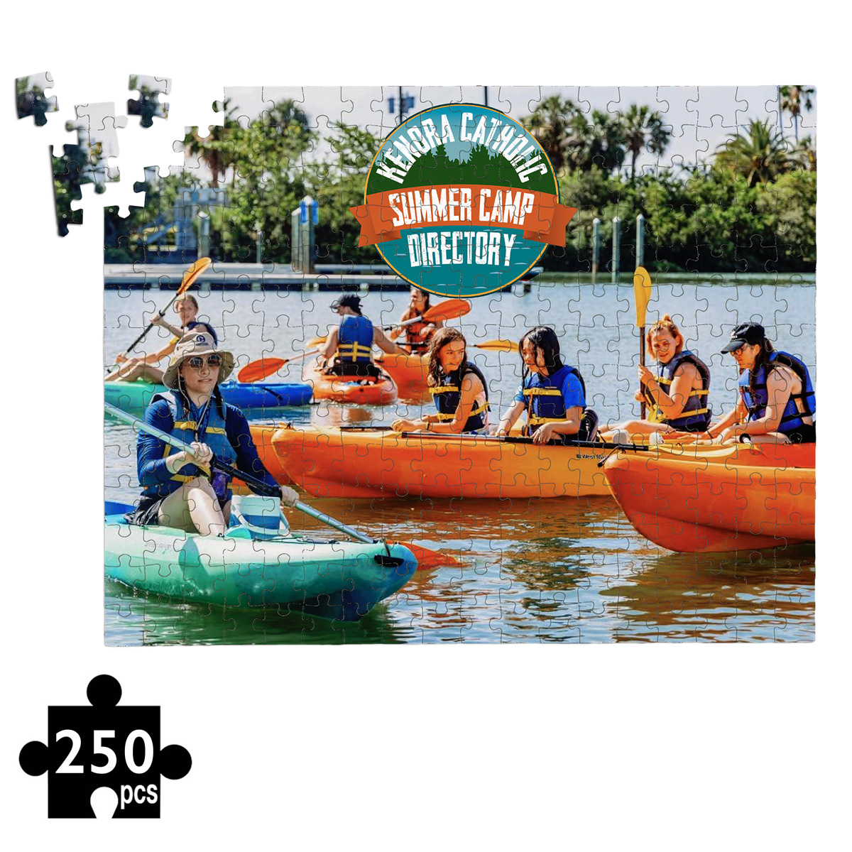 "MABEL" 250 Piece Retail Quality Full Color Custom Jigsaw Puzzle