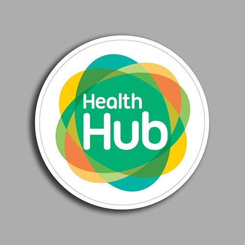 2” Circle Full Color Removable 6 Mil Kiss-Cut Stickers