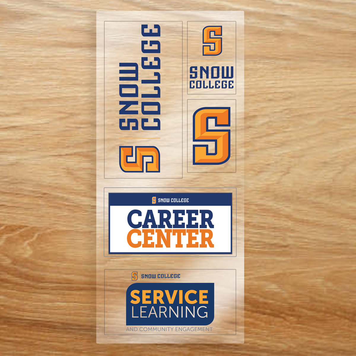 &ldquo;CUSTOMCUT&rdquo; Clear 4&rdquo; x 9&rdquo; Full Color Removeable Kiss-Cut Sticker Sheet &ndash; 6 Mil