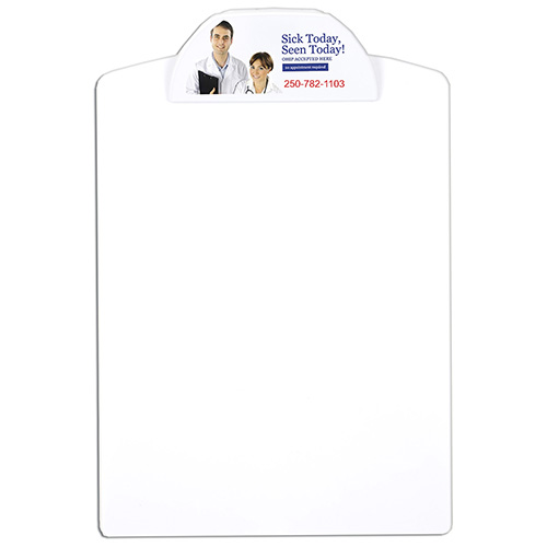 "DWIGHT FC" Letter Size Clipboard  with PhotoImage ® Full Color Imprint* on Clip