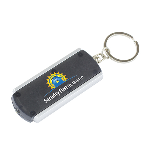 "Voyager FC" PhotoImage ® Full Colour Imprint Slim Keyholder Keylight with Bright White LED Light