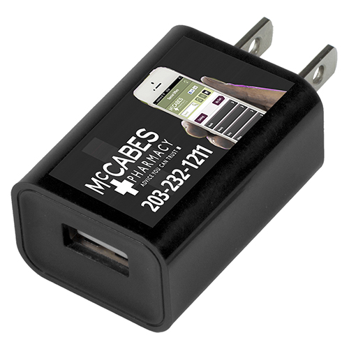 "HAMBURG" UL Listed USB Wall Charger & AC Adaptor (Photoimage Full Color)