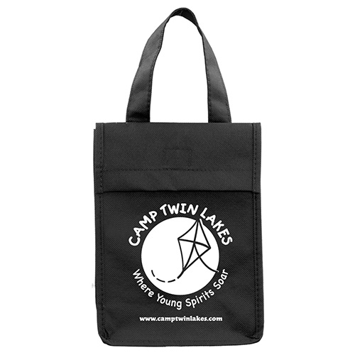 6-1/2" W x 9" H - "BAG-IT" Value Priced Lightweight Lunch Tote Bag