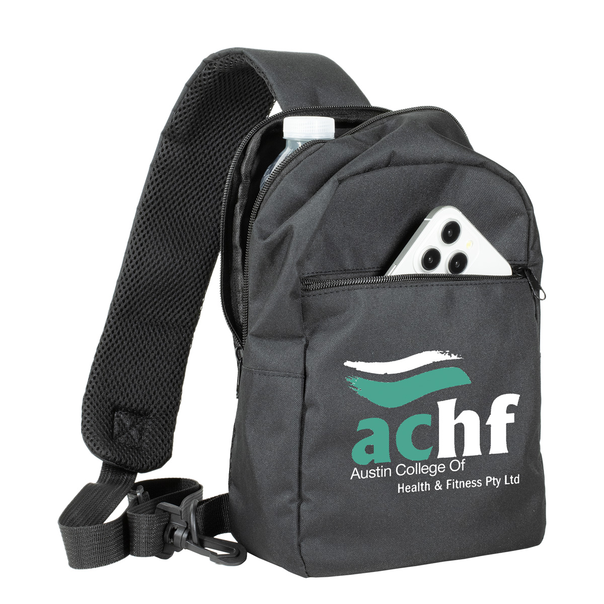 &ldquo;BIG SKY&rdquo; Recycled RPET Cross-Body Sling Backpack Bag