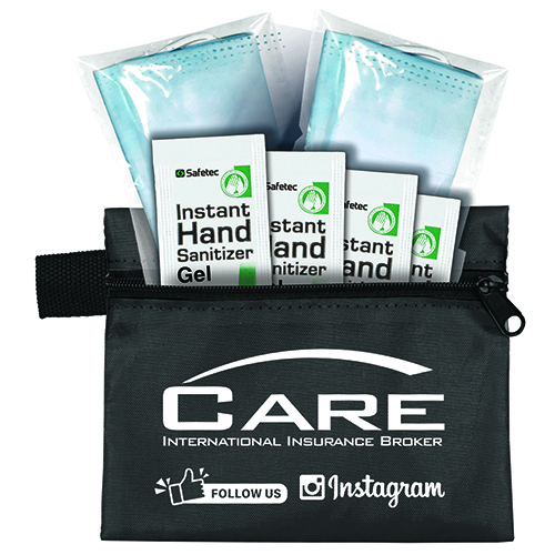 "TRITON" 6 Piece Easy Safety First Kit In Zipper Pouch