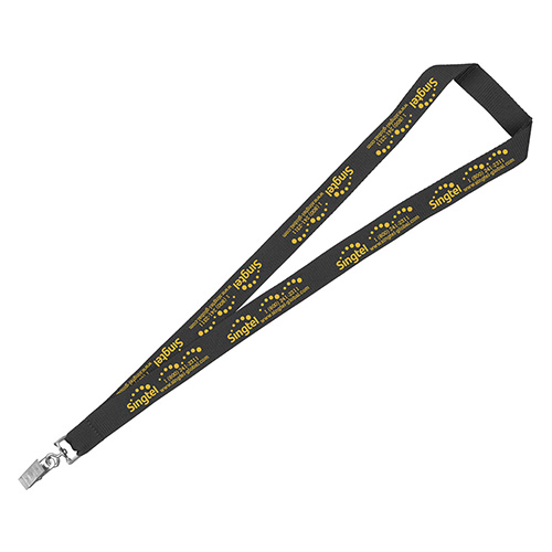 "LASALLE" 3/4" Import Air Ship Silkscreen Lanyard