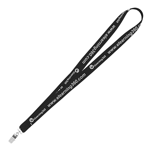 "DEWITT" 3/4" Import Air Ship Super Fine Detail Woven-In Lanyard