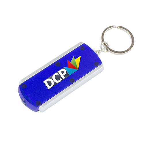 "VOYAGER FC" PhotoImage ® Full Color Imprint Slim Keyholder Keylight with Bright White LED Light