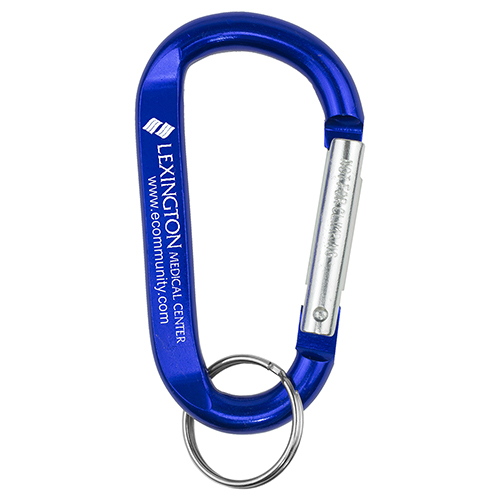 Cara L Large Size Carabiner Keyholder with Split Ring Attachment