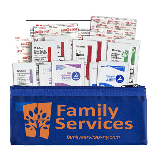 "FERNWOOD" 24 Piece First Aid Kit in Zipper Pouch