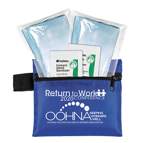 "TRITON" 6 Piece Easy Safety First Kit In Zipper Pouch