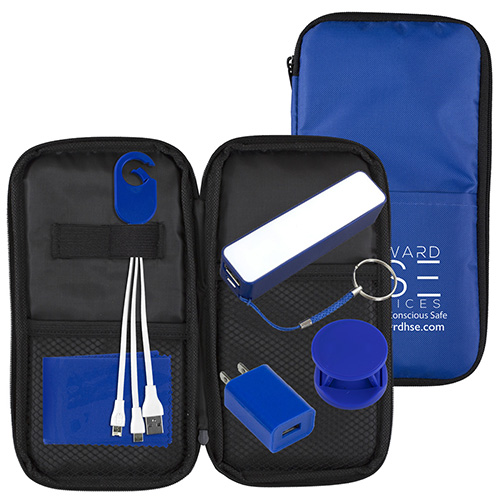 "TRAVELPACK PLUS" Cell Phone Charger Travel Kit