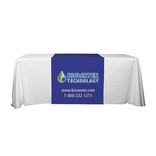 "ROGER EIGHT" 90" L Table Runners (PhotoImage Full Color) / Accommodates 3 ft Table and Larger