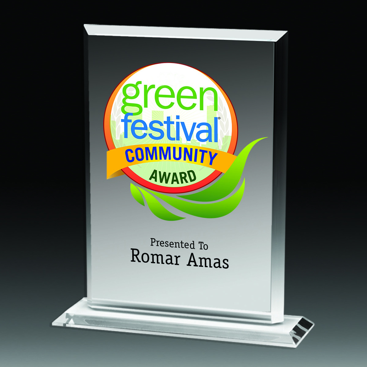 4 Color Process Billboard Award - 7"