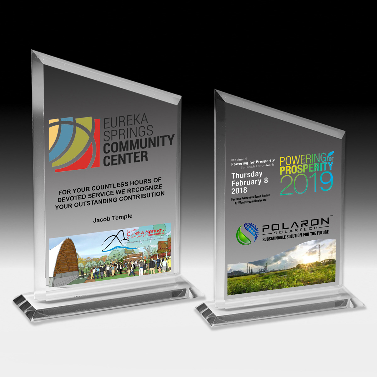 PhotoImage® Peak Billboard Award (4 Color Process)