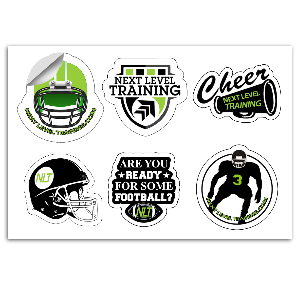 “CUSTOMCUT™” 5” x 7” Full Color Custom Shape Removable Vinyl Sticker Sheets