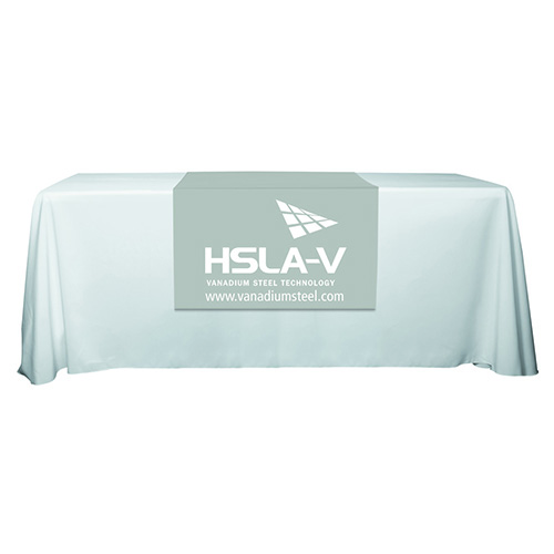 "ROGER SIX" 60 L Table Runners (Spot Color Print) / Accommodates 3 ft Table and Larger